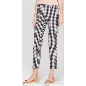 Target A New Day gingham ankle pants